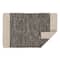 DII® Black Variegated Border Hand-Loomed Rug, 2ft. x 3ft.